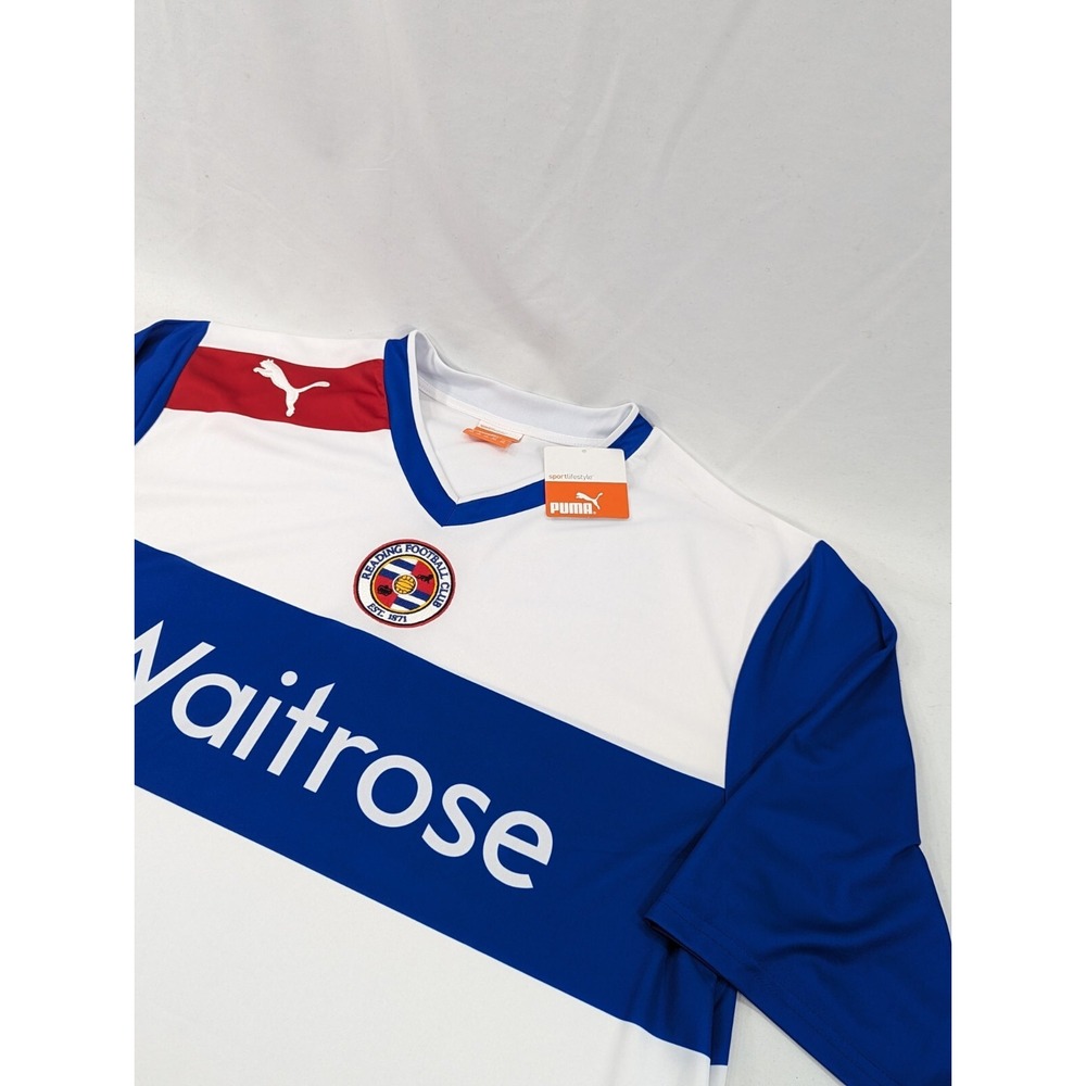 NWT Puma Reading 2012/2013 Football Soccer Jersey Waitrose Le Fondre Gunter 3XL